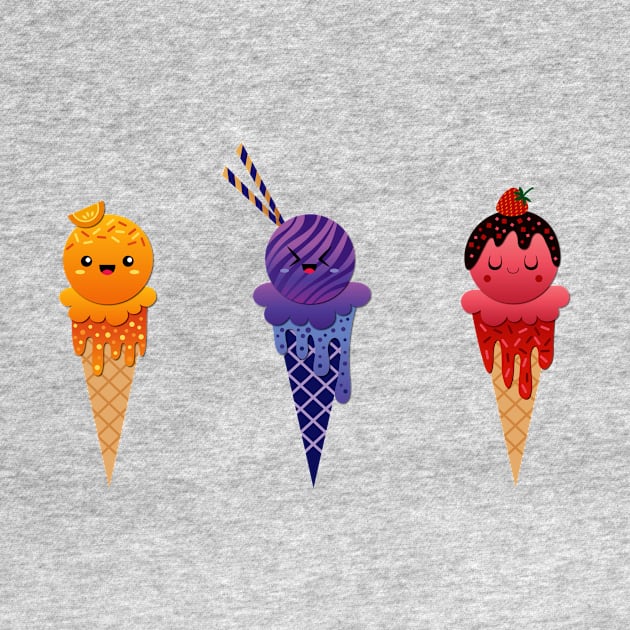 Ice Cream Fruit Flavors by xyabut2